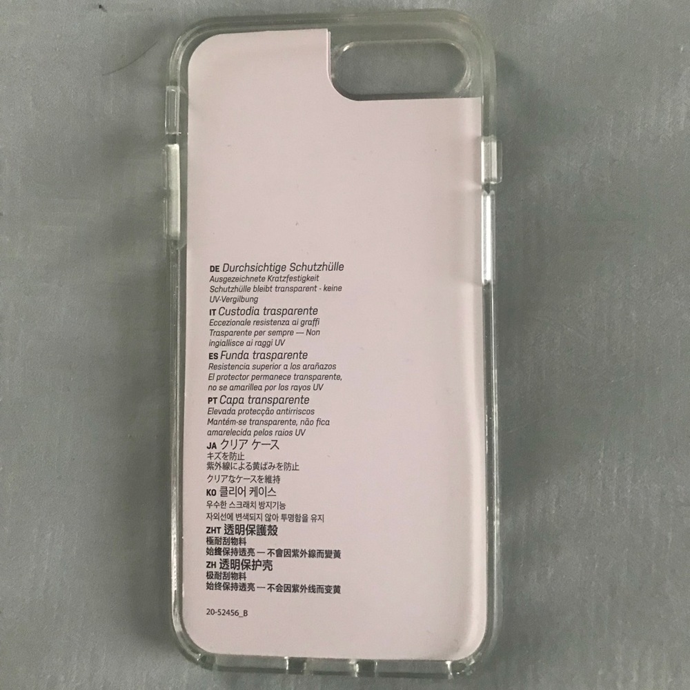 Otterbox clear case iPhone 6 Plus/iPhone 7 plus